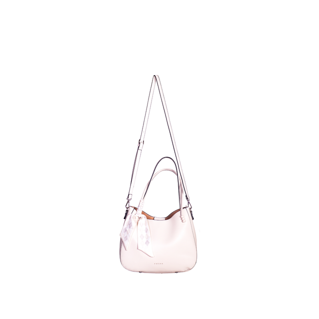 Elysees Hobo Bag with Scarf Accent